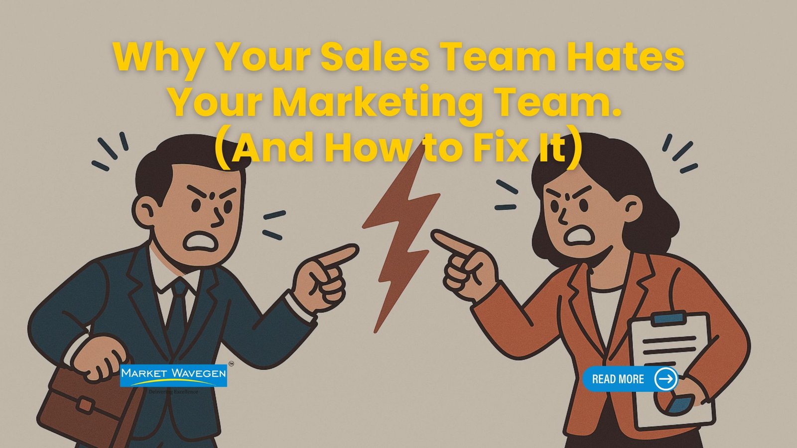 Why Your Sales Team Hates Your Marketing Team (And How to Fix It)